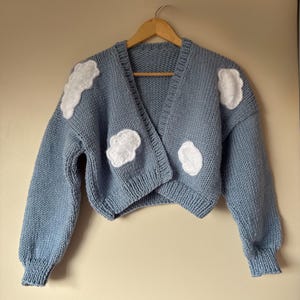 Chunky knit Cardigan Handmade Sweater